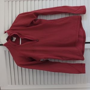 W Patagonia Capeline Midweight Long Sleeve Quarter Zip Size Small/XS Red